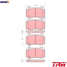 BRAKE PAD SET DISC BRAKE