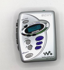 Sony Walkman Silver Radio