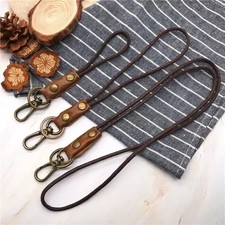 Leather Lanyard Neck Strap For