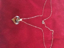 LALIQUE PENDANT CRYSTAL  HEART