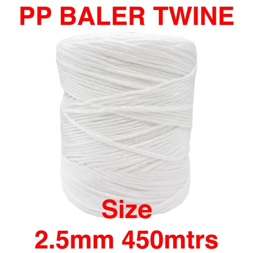 White polypropylene baler - polypropylene,