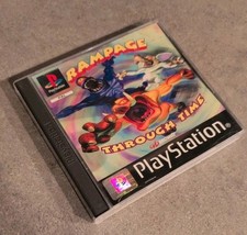 Rampage Through Time PlayStation PS1 PAL Complete Set Rare Retro Classic