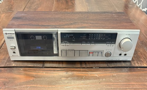 Hitachi e37 stereo cassette - hitachi, d-e37