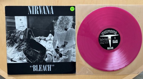 Nirvana bleach 1992 pink - nirvana,