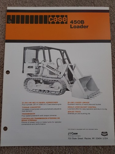 Case 450b loader sales - case,