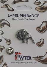 Spaniel & Pheasant Lapel Pin