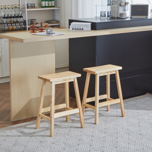 Bar stools set saddle - set, of