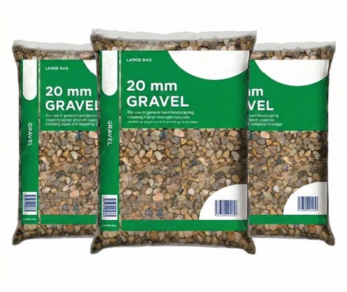 20mm natural garden gravel 3 - garden,