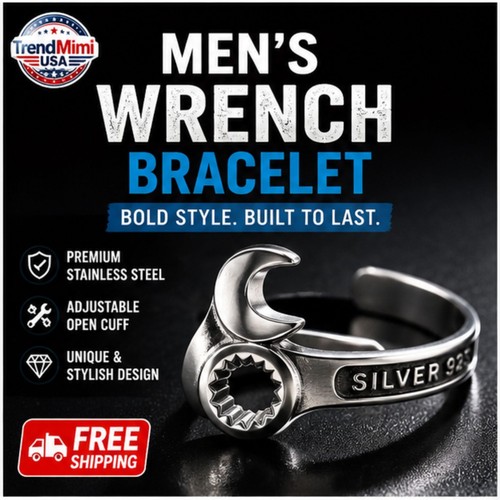 Men stainless steel wrench - men's,