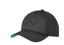Genuine Mercedes-Benz Mens Black MB Logo Baseball Cap Headwear B66959621