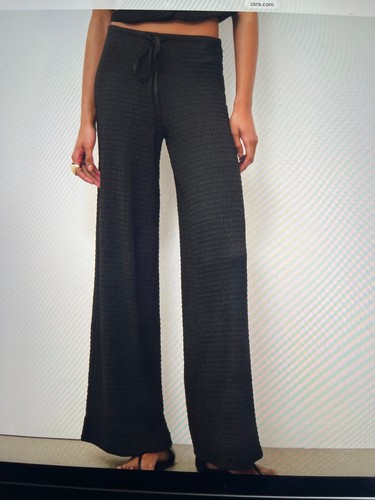 Zara textured straight leg - zara,