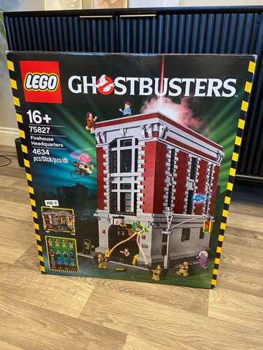 Lego ghostbusters firehouse - ghostbusters,