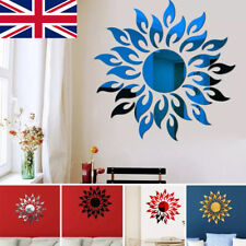 3D Mirror Sun Art Removable