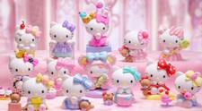 Hello Kitty Sweet Candy Dessert Series POP MART  Blind Box Confirmed Figure Toys