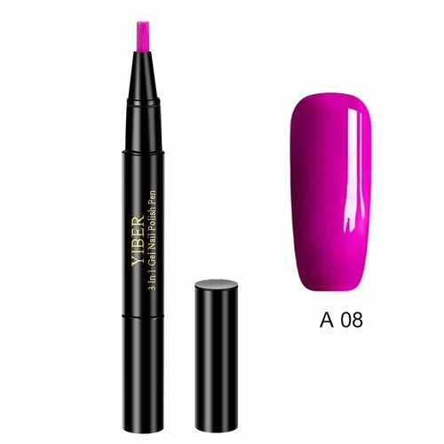 Gel polish nail pen one - gel,