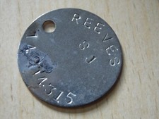 WW2 relic dogtag ww2 RAC RTR