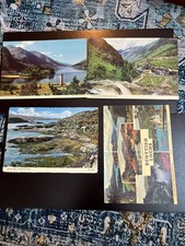 4 X Vintage Scottish Loch And