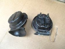 PAIR LUCAS VINTAGE 12v HORNS