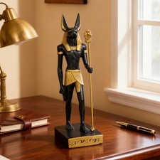 Ancient Egyptian Anubis Statue