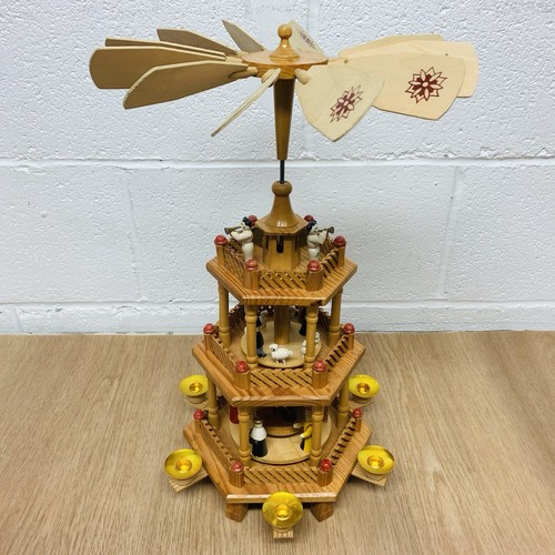 Vintage wooden christmas - vintage,