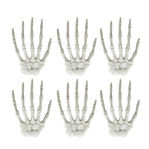 Pack skeleton hands - 6,