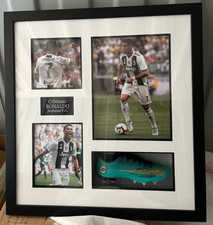 Cristiano Ronaldo Signed Boot, Juventus, Collectable and Rare, Framed