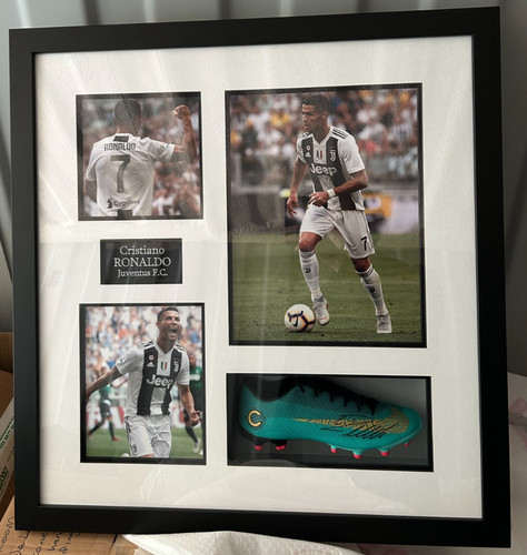 Cristiano ronaldo signed boot - cristiano,
