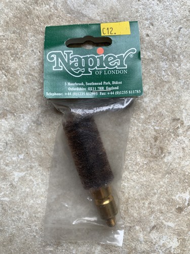 Napier 12c bore brass brush - 12c,