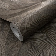 Chocolate Wallpaper Leaves