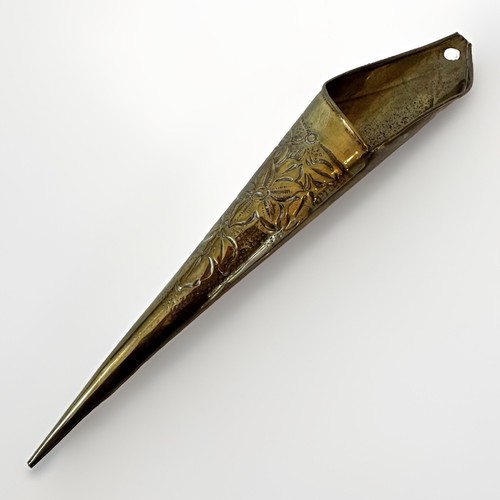 Vintage brass wall match - vintage,