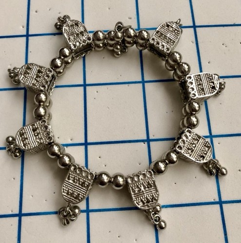 Ethnic silver look statement - ethnic,