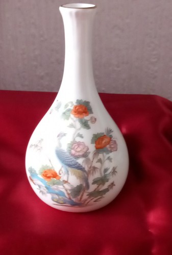 Kutani crane wedgewood bone - crane,