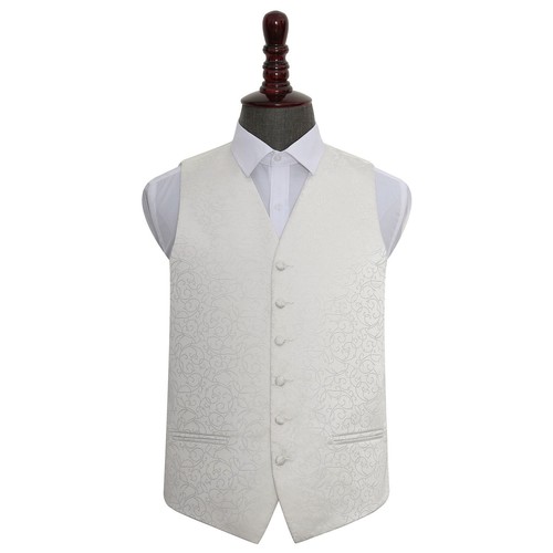 Ivory mens waistcoat - ivory,