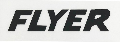 Raleigh flyer top tube decal - tube,