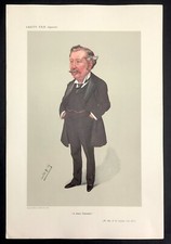 Vanity Fair Print CHEERY PAYMASTER Rt. Hon. R. K. Causton  Original 1901