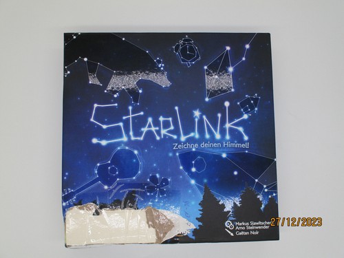 Starlink box very heavily - box,
