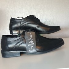 boys black leather occasion