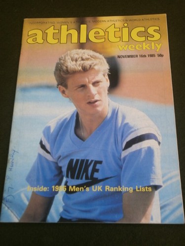 Athletics weekly nov 16 - athletics, 1985