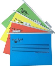 Filing Cabinet Dividers Suspension File Storage Folders A4 Size  Pack of 10