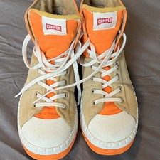 Camper ankle boots -  orange beige and white size 41/7 