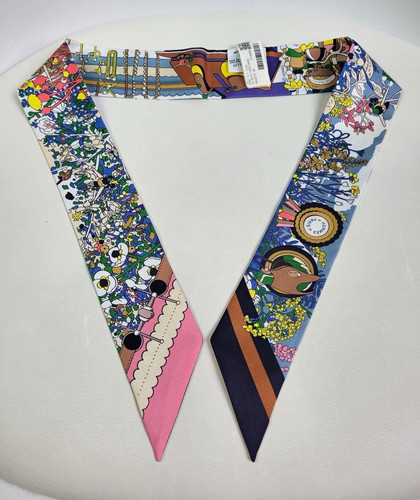 Hermès twilly silk twill - hermès,