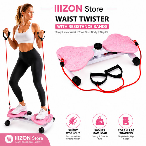 Waist twister machine with - waist,