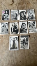 FILM STARS PHOTOCARDS ARDATH 1930's  VINTAGE CIGARETTE CARDS x10