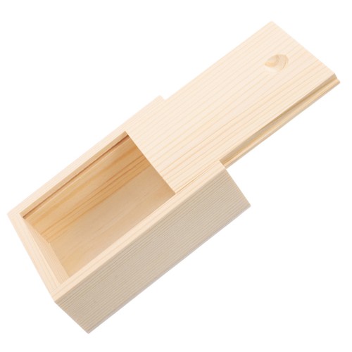 Wooden rectangular storage - wooden,
