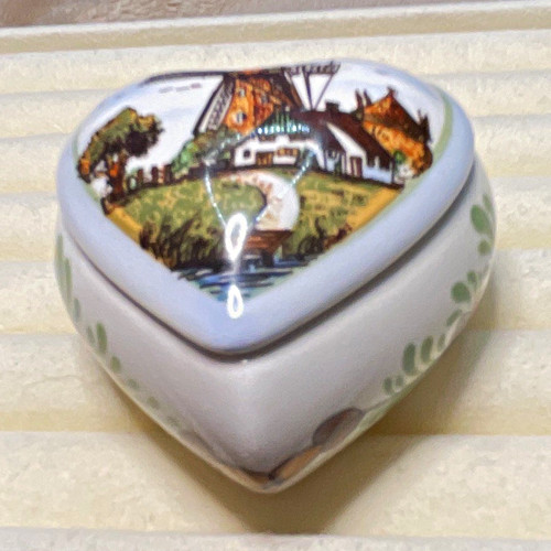 Delft blue heart ceramic - delft,