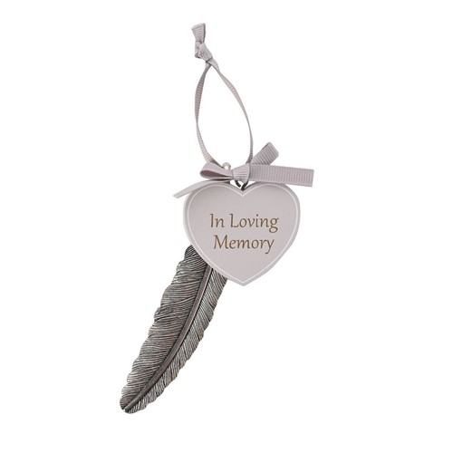 Loving memory feather - in,