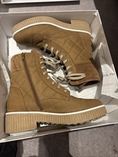Russels And Bromley Suede Tan Boots 6
