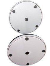 Pro Power Push Up Bars Rotating Handles Gym Fitness Equipment