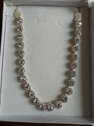 Bridal diamanté and silver - diamantÉ,