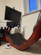 Fanatec Podium Racing Wheel F1 for PS4 + Clubsport V3 Pedals + Playseat Formula